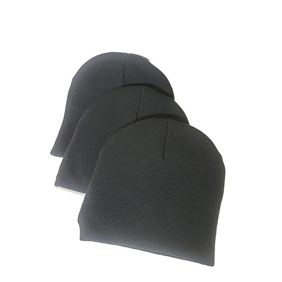 (Set of 3) Port and Co. Unisex Beanie Fleece, Sports Hat, Skull, Snow Ski Cap, - Picture 1 of 2